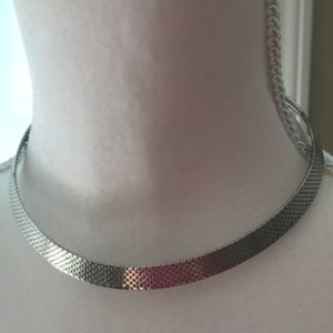 Sterling Silver Choker (46g)